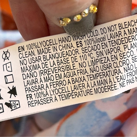 Forever 21 Women Small Dress Tunic NWT Artsy Floral Boho Shift Relax - Picture 9 of 9